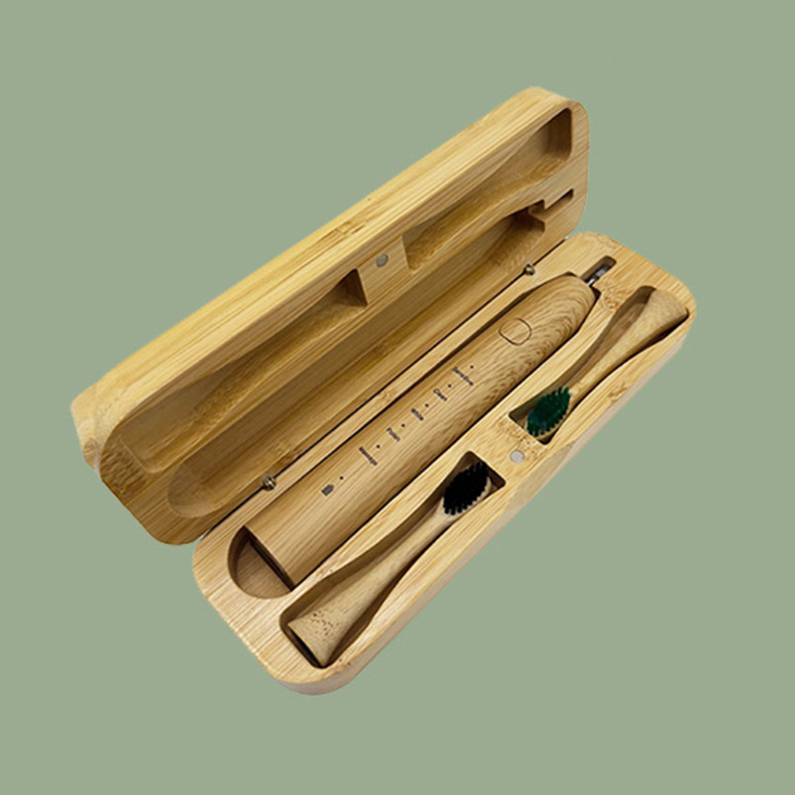 Brown (brosse 2 avec boîte en bois)