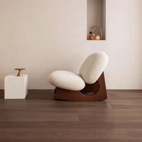 Fauteuil en bois massif, fauteuil à bascule moderne chinois, salon, chambre à coucher, design unique, canapé paresseux