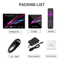 Usine OEM X88 PRO-X3 Smart 4K Tv Box 2G RAM 16G ROM Android 9 Box Tv pour Arabe IPTV