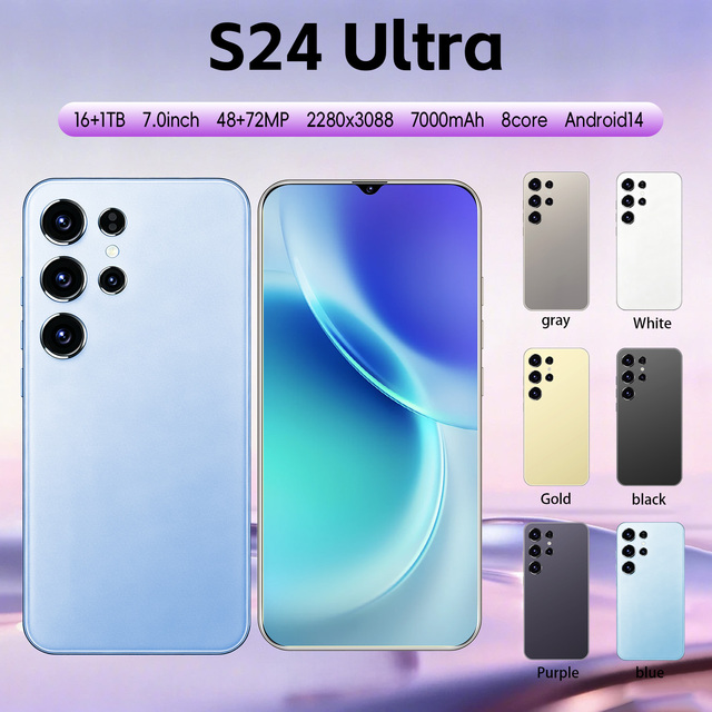 S24 Ultra 2026 Premium Android Smartphone 7000mAh Battery Long Standby