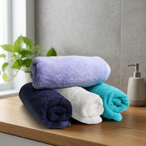 Serviettes de toilette en coton premium 600 GSM, luxe hôtelier, spa, salle de bain, pour usage commercial, hôtellerie et chambres d'hôtes. - Product Image 1
