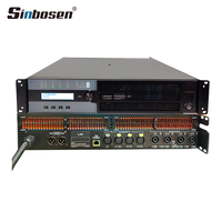 Module d'amplificateur de classe Td à 4 canaux DSP LA8 avec amplificateur de puissance DSP 4 canaux 4 ohms 2500 Watts