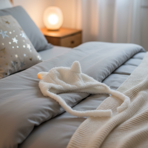 नरम प्लश बच्चों के हुड के साथ हुड, गर्मियों के वसंत के वसंत के आउटडोर इनडोर खेल के लिए - Product Image 4