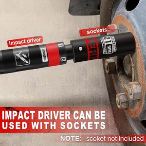 Aurlloct 1/4 Inch Manual Impact <b>Screwdriver</b> <b>Set</b> OEM Hex Drive Industrial Grade Car Repair Tools Removes Rusty Nuts Screws MYJ-11 - Product Image 6