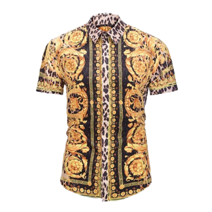2026 Hawaiian Real <span class=keywords><strong>Betis</strong></span> camisas casuales para hombres blusa lisa de estilo europeo de gran tamaño para Oriente Medio árabe Islam marca de ropa - Product Image 2