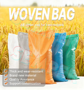 Bolsas de pienso tejidas de plástico con impresión de logotipo personalizado para rana toro, pienso para animales y embalaje de fertilizante - Product Image 2