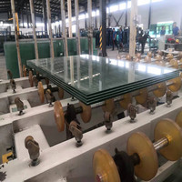 Usine chinoise de sécurité PVB SGP EVA Double Triple panneaux de verre feuilleté prix par mètre carré pour passerelle de sol