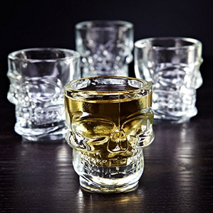 <span class=keywords><strong>Vaso</strong></span> de Chupito Transparente con Forma de Calavera para <span class=keywords><strong>Halloween</strong></span>, Vasos de Whisky y Cerveza, Vasos de Vino Sostenibles y Festivos para Uso Doméstico - Product Image 3