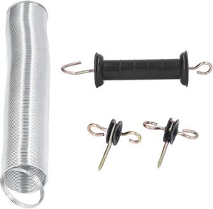 Fence Gate Kit Agricultural Fencing Plastic 5 Meters Animal <b>Spring</b> Hardware <b>Door</b> Accessory Handle Insulated Nail L1 Plastic Post - Product Image 2