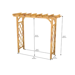 Pergola d'extérieur <span class=keywords><strong>en</strong></span> <span class=keywords><strong>bois</strong></span> pour <span class=keywords><strong>jardin</strong></span>, porche, plage, pavillon <span class=keywords><strong>en</strong></span> <span class=keywords><strong>bois</strong></span>, gazebo, pergola moderne <span class=keywords><strong>en</strong></span> treillis <span class=keywords><strong>de</strong></span> raisin - Product Image 5