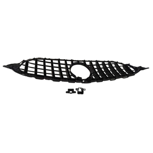 Autoteil für Mercedes-Benz C180 Coupé W205 (2018) – Kühlergrill im GTR-Stil mit Chrom und Kameraloch - Product Image 2