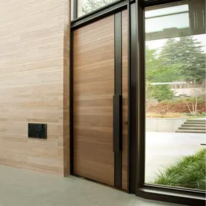 Ikealuminum 2023 nfrc usa intérieur portes en bois internes chambres d'hôtel porte en bois en bois pour la maison