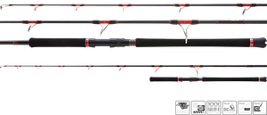 GYOLUCK Hearty Rise K-Type Carbon Powerfull Offshore Boat Casting Popping Rod Quality Fuji <span class=keywords><strong>Sic</strong></span> Guide Ring EVA for River Fishing - Product Image 2