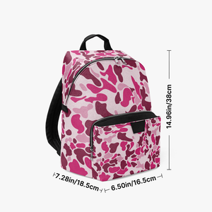 Nuovo Zaino <span class=keywords><strong>Rosa</strong></span> Mimetico da <span class=keywords><strong>Donna</strong></span>, Zaino alla Moda con Stampa Cloud Camo, Resistente all'Acqua, Grande Capacità, per Laptop e Uso Quotidiano - Product Image 6