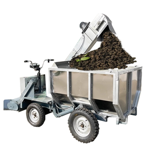 Camion de transport et de nettoyage de fumier en acier inoxydable, idéal pour l'élimination du fumier de chèvres, moutons et bovins – Offre spéciale - Product Image 4