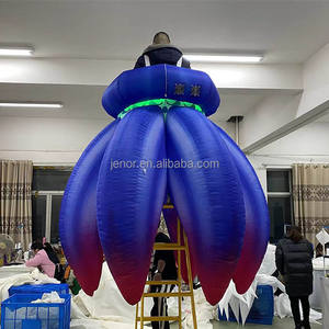 Kostum Bunga Tiup untuk Pertunjukan Stilts Parade, Alat Peraga Pertunjukan untuk Dewasa - Product Image 2