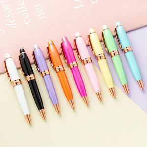 Cute Mini Ballpoint Pen Laser Logo Short Portable <b>Pocket</b> Pen - Product Image 1