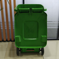 Poubelle en plastique d'extérieur Conteneur à déchets Grande poubelle Poubelles en plastique pour parcs