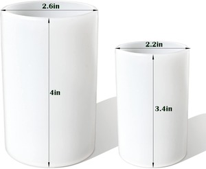 Moldes de Silicona para Hacer Velas de 4 y 3.5 Pulgadas - Product Image 4