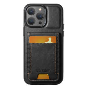 Elegante Funda Cartera de Cuero PU para iPhone 15, Diseño Ejecutivo con Cierre Magnético, Múltiples Ranuras para Tarjetas, en Empaque de Bolsa OPP - Product Image 4