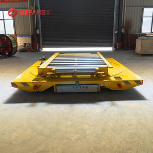 제조 공장의 저장 창고용 신형 15t 평판 이송 카트 환경 스틸 케이블 릴 - Product Image 3