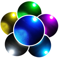 Moteur de lumière R-150 de lumière de piscine à fibre optique étanche avec 8 projecteurs sensoriels à changement de couleur Source de lumière LED aux halogénures métalliques