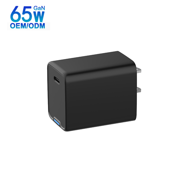 High 65W USB-C PD PPS 3.0 GaN Charger for MacBook and Mobile Phones Fast Wall Charger with SCP Function OTP Protection US Plug
