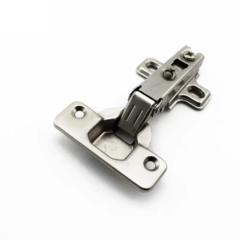High Quality 35Mm Cup Slide On One Way Two Holes Concealed Hinge Short Arm Mini Cabinet Hinges
