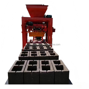 Oportunidades de Negocio: Máquina para Hacer Ladrillos QT4-26, Máquina Semiautomática para Moldear Bloques de Hormigón y Cemento - Product Image 5