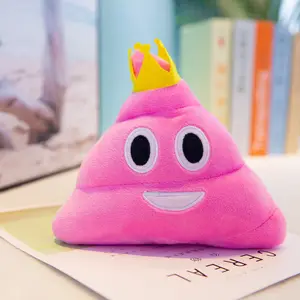 QY OEM sıcak yaratıcı süper Poop dolması peluş oyuncak komik sevimli yüz ifadesi bok bebek çocuk çocuklar doğum günü yılbaşı hediyeleri için