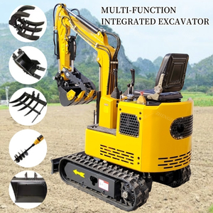 <span class=keywords><strong>Mini</strong></span>-excavatrice sur chenilles, micro-excavatrice sur chenilles, excavatrice agricole de 3,5 tonnes, petite excavatrice pour la construction - Product Image 2