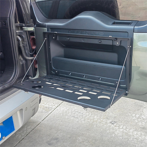 Accesorios para Exteriores JP16 ODM, Mesa Plegable de Aluminio de 3 mm para Puerta Trasera, Estante de Carga para <span class=keywords><strong>Land</strong></span> <span class=keywords><strong>Rover</strong></span> <span class=keywords><strong>Defender</strong></span> 110 2020+ - Product Image 2