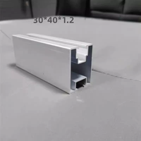 Support de montage triangulaire pour panneaux solaires photovoltaïques, profilés en C et en U, base de connexion directe, pince en U, boulon en U, rail de 2 mm d'épaisseur, 41x41