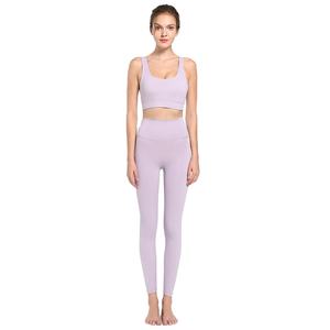 Conjunto de Yoga Transpirable para Mujer, 2 Piezas, Color Sólido, Ropa Deportiva de Manga Corta, Tallas Grandes S-3XL, Conceptcase Fitness Wea - Product Image 5