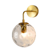 Lampe murale en fer LED nordique pour chambre à coucher, salon et salle de bain - Design moderne et simple
