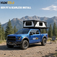 Huntoo Hard Sided Shell Pop up Truck Camper pour Ford F150 Tacoma Hilux Ranger