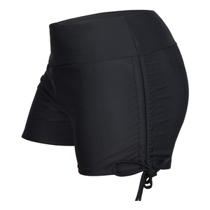 <strong>Women</strong> <strong>Swim</strong> <strong>Shorts</strong> High Waist Sides Drawstring Stretch Sports Bathing Suit Bikini Bottoms - Product Image 3