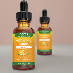 Private Label 30Ml Rimpel Whitening Hydraterende Facial Organico <span class=keywords><strong>Glow</strong></span> Oz Naturals <span class=keywords><strong>Pure</strong></span> Vitamine C Facial Serum - Product Image 1