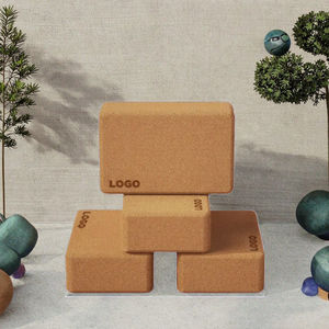 Bloque de Yoga de Corcho Ecológico con Logotipo Personalizado, 100% Natural, de Alta Densidad, Universal - Product Image 3