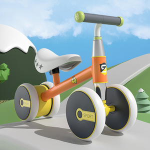 Voiture d'équilibre 1 à 3 à 6 ans enfant en bas âge bébé voiture coulissante enfants <span class=keywords><strong>yo</strong></span>-yos à quatre roues sans pédales - Product Image 2