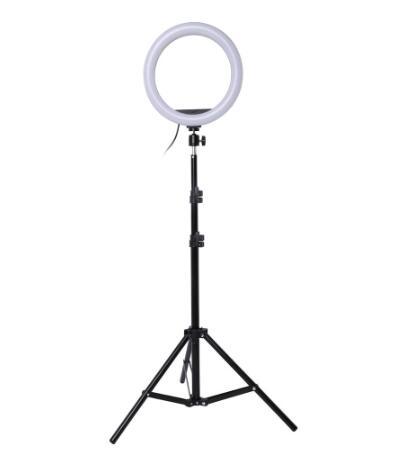 10inch Photography LED Selfie Ring Light 26cm Dimmable Camera Phone Ring Lamp With Stand Tripods for Makeup Video Live Studio