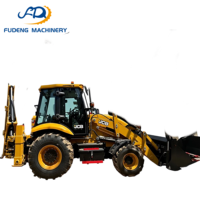 Chargeuse-pelleteuse JCB 3CX à faible consommation de carburant pour l'industrie minière, moteur de 75 kW, comprenant roulement, boîte de vitesses et pompe
