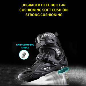 Roselle X9 all'ingrosso professionale <span class=keywords><strong>4</strong></span> ruote resistente agli urti scarpe gusci in linea <span class=keywords><strong>pattini</strong></span> <span class=keywords><strong>a</strong></span> <span class=keywords><strong>rotelle</strong></span> per adulti - Product Image 3