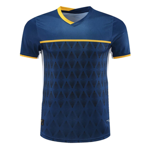 Respirant de haute qualité sublimé séchage rapide Tennis de Table hauts chemise d'entraînement hommes femmes Badminton maillot uniformes - Product Image 5