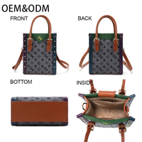 Sac à bandoulière de luxe 2025 pour femmes, style bohème, grande capacité, fin, en PU, pour téléphones portables, pour femmes et jeunes filles