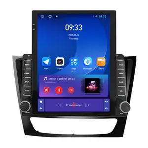 9,7'' Zoll Android Autoradio für Mercedes Benz Klasse E W211 E200 E220 E300 GPS Tesla Navigation mit vertikaler Leinwand Multimedia