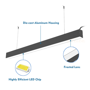 BBIER <span class=keywords><strong>LED</strong></span> 20W 30W 40W 60W 80W <span class=keywords><strong>LED</strong></span> illuminazione lineare lampada a soffitto per illuminazione da ufficio - Product Image 4