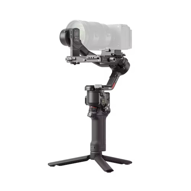 Heavy-Duty RS 4 Gimbal 6.6lbs Payload Extended Tilt Camera Stabilizer 2nd-Gen Vertical Auto Axis Lock Frictionless Balancing