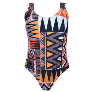 Bikinis imprimés africains <span class=keywords><strong>Maillot</strong></span> de bain une pièce Tissus africains Impression à <span class=keywords><strong>la</strong></span> <span class=keywords><strong>cire</strong></span> Couverture - Product Image 2