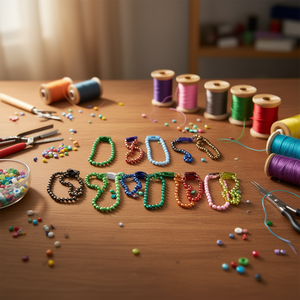 Llavero de Bolas Metálicas de Colores, Accesorios de Joyería DIY para Regalos de Fiesta y Eventos de Dinghong - Product Image 2